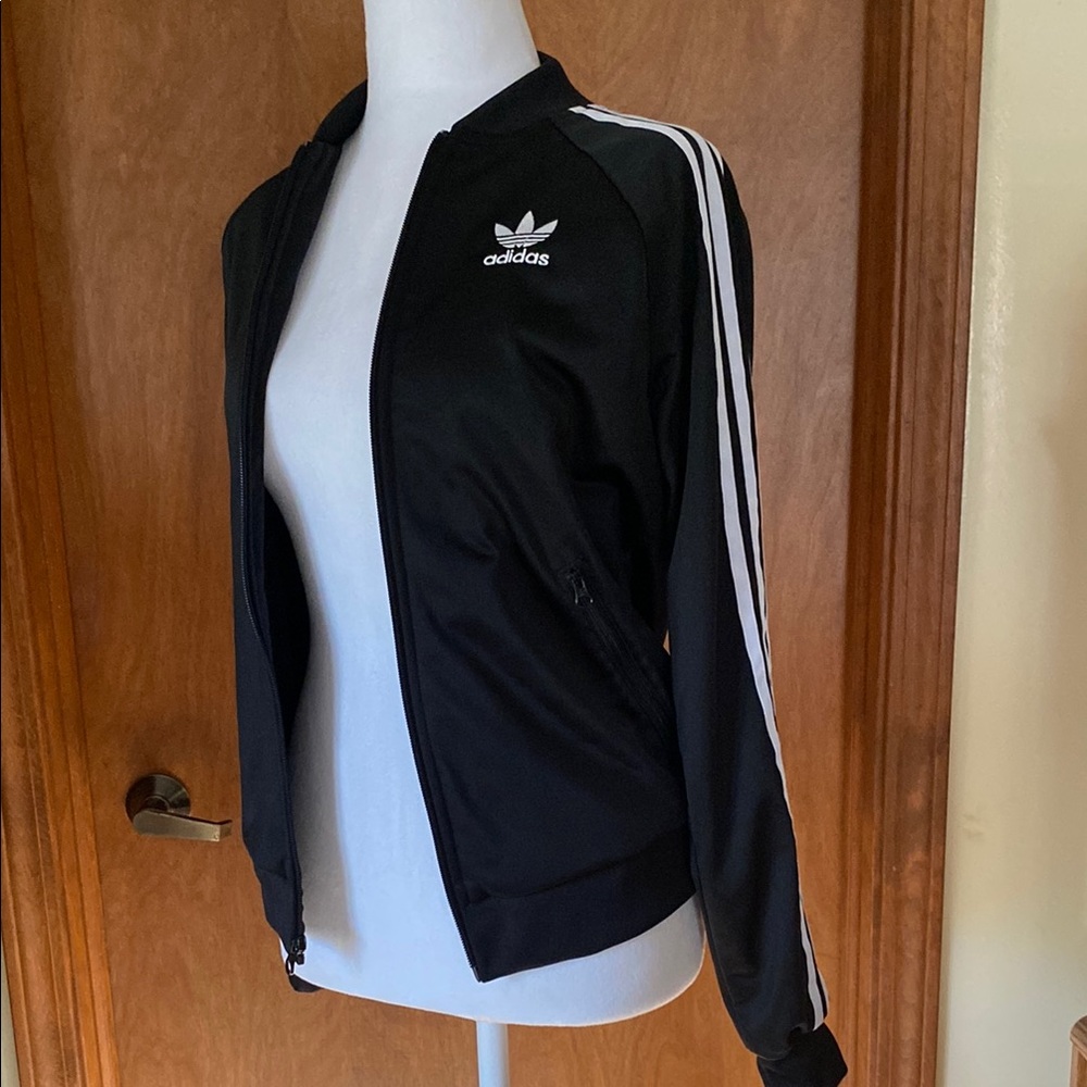 adidas Black and White Jacket